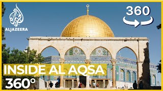 Al Aqsa 360° tour of Jerusalems holiest mosque [upl. by Mapes]