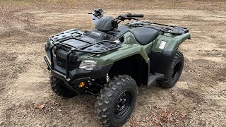 2022 Honda Rancher ES 420 4x4 Review amp Specs [upl. by Sergio]