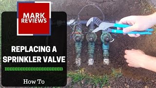 HowTo  Sprinkler Valve Replacement Capping a Station [upl. by Norbel995]