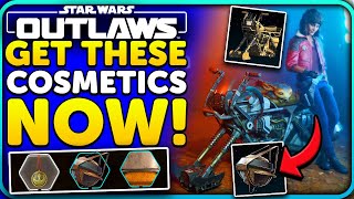 Star Wars Outlaws Cosmetics Guide for Ubisoft Connect Rewards [upl. by Yatnahc]