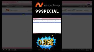 How to Buy Domain in 099 from Namecheap New Trick [upl. by Ana]