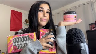 ASMR Shopping haul Shein Walmart [upl. by Manthei]