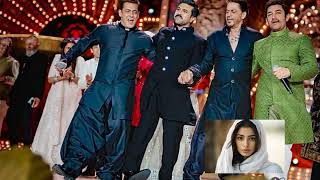 Shahrukh Khan Salman Khan Aamir Khan Dance at Anant Ambani Radhika Merchants pre wedding [upl. by Josephine]