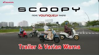 Iklan Trailer Honda All New Scoopy 2021  Varian Warna Scoopy 2021 [upl. by Northway197]