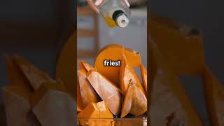 Crispy Baked Sweet Potato Fries  Healthy Snack Recipe [upl. by Ahsatam179]