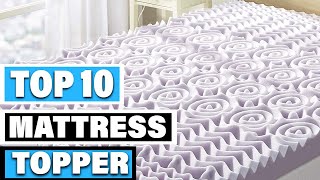 Best Mattress Topper In 2024  Top 10 Mattress Toppers Review [upl. by Benny]