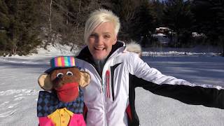 Juchhe Der Schnee Offizielles KinderliedVideo von Bobby dem singenden Zirkusaffen [upl. by Chivers]