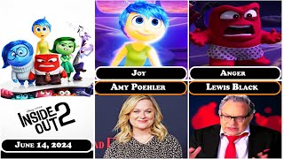 Inside Out 2 Release Date cast  Behind the Voice Actors [upl. by Wandie]