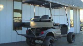 Custom 2010 Yamaha Drive Electric Golf Cart [upl. by Nahtanod475]