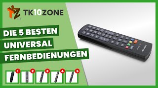 Die 5 besten universalfernbedienungen für tv dvd decoder und intelligente geräte [upl. by Ysset760]