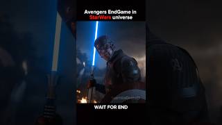 Endgame in Starwars Universe 🤯🥵  shorts marvel starwars [upl. by Decato592]