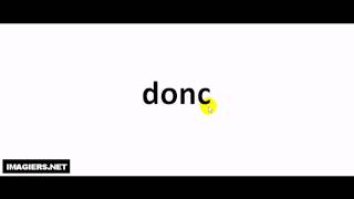 How to pronounce in French  donc [upl. by Nelyak118]