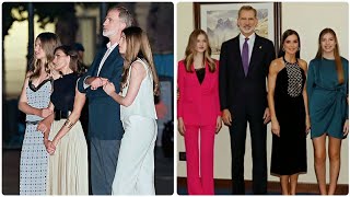 Princess Letizia And Infanta Sofia Of Spain Romantic Couple Photo Albums Fashion Designer Princess [upl. by Zetrauq]