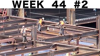 Ironworkers quotrawquot construction footage Ⓗ Week 44 construction clips set 2 [upl. by Lednic243]