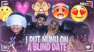 I PUT NUNU ON A BLIND DATE🤫 GETS WILD AT THE END 🤭 [upl. by Rumney]