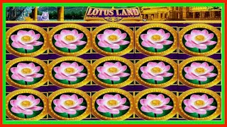 ★★JACKPOT HANDPAY★★150 BETS★★LOTUS LAND HIGH LIMIT SLOT MACHINE BUENO DINERO MUSEUM SLOTS KONAMI [upl. by Jean-Claude]