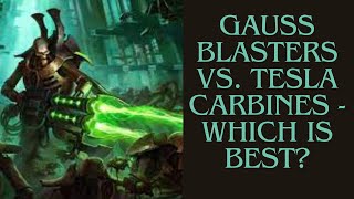 Gauss Blaster vs Tesla Carbine  Which Is Best [upl. by Gilligan]