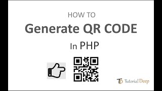 QR Code Generator in PHP in 5 Minutes  Quick and Easy [upl. by Cottle]