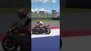 Marquez almost got thrown off the bike [upl. by Anaujal323]