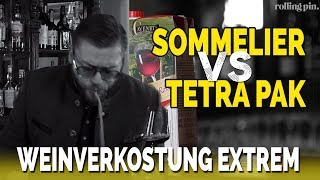 Weinverkostung EXTREM guter Rotwein aus dem TETRAPACK [upl. by Lanny563]