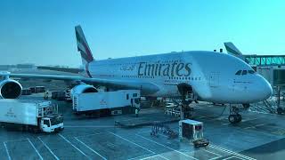 2024 Emirates DXB  JFK  Airbus A380 [upl. by Sualokin]