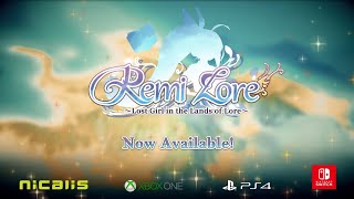 RemiLore SwitchPS4Xbox One Launch Trailer [upl. by Hilten]