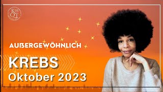 FASZINIERENDE Entwicklungen  TAROT  KREBS Oktober 2023 [upl. by Htebazileyram]