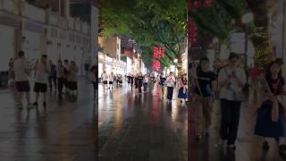 中国広州北京路の夜景、Night view of Beijing Road in Guangzhou China [upl. by Aneeled]