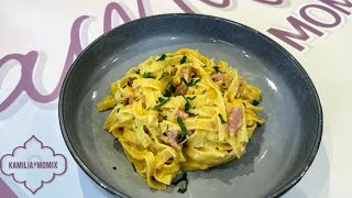 TAGLIATELLES FAÇON CARBONARA  A MA FAÇON  20quot TOP CHRONO [upl. by Adi236]