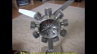 Electric radial engine PWJ2 [upl. by Pubilis672]