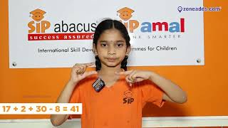 Witness SIP Abacus Malkajgiri Student Sri Manaswini Astounding Calculation Skills [upl. by Leddy]