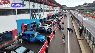 Rijdend autosalon voor elektrische autos op circuit van Zolder [upl. by Nivrae]