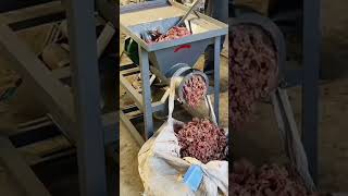 MEAT GRINDER MACHINE meatlover meatcutting meat shortfeed [upl. by Wilek399]