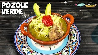 Como Preparar Pozole Verde [upl. by Dugas]