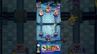 Log bait is more funnier with EVO Skeletons clashroyale shorts [upl. by Bigod]