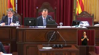 PLE DEL PARLAMENT de dia 18062024 a les 0900 hores [upl. by Kragh391]