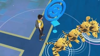 INCREDIBLE 4 Electabuzz Spawns Simultaneously in Curtis Park Electabuzz Nest [upl. by Valentia]