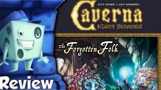 Caverna The Forgotten Folk Review  with Tom Vasel [upl. by Ycnalc]