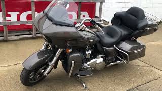 USED 2018 HARLEY ROAD GLIDE ULTRA FOR SALE IN MI WITH ONLY 1674 MILES [upl. by Lovell]