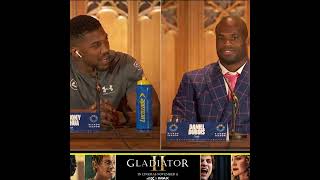 Daniel Dubois Cuts Off Anthony Joshua At Presser amp Regrets It 🤣 [upl. by Seftton]