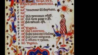 Old Roman chant  Domine audivi auditum tuum [upl. by Fonzie]