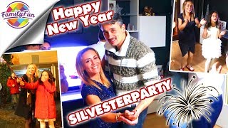 SILVESTERPARTY FEIER SPEZIAL 💃🎉  FEUERWERK TANZEN ganze Nacht  Family Fun [upl. by Rehm]