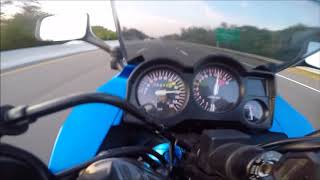 Ninja 250 Top Speed [upl. by Eiclek464]