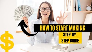 5 Easy Steps to Start Making Money Online [upl. by Moorefield]