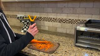 This Julienne peeler has so many great uses [upl. by Odranoel556]