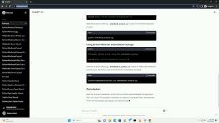 python windows embeddable package vs install [upl. by Cia269]
