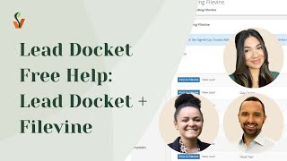 Lead Docket Free Help Lead Docket  Filevine Mapping and Connection [upl. by Lennaj]