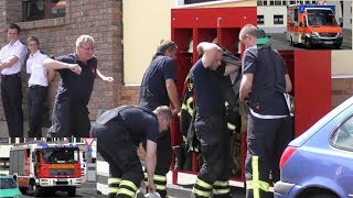 Notruf Alarmierung amp Ausrücken der Freiwilligen Feuerwehr Alfter [upl. by Esbenshade]