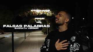 Falsas Palabras Bachata Version  Dave Aguilar x Sebas Garreta Official Video KenY [upl. by Ardelia42]