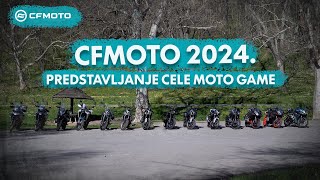 Cela gama CFMOTO motocikala za 2024 godinu [upl. by Ytsirk338]